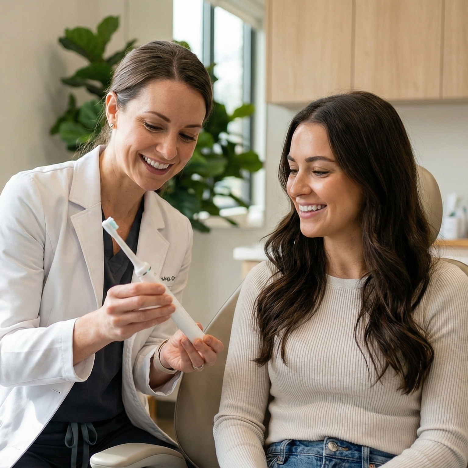 Mișcarea recomandată de dentiști.